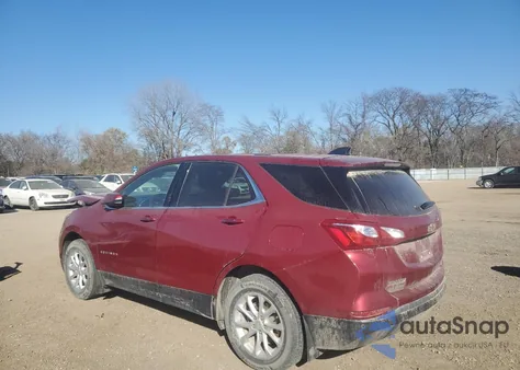 2018 Chevrolet Equinox Lt z USA, uszkodzony, nr VIN 3GNAXSEV2JS605722